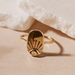 Sunshine Tag Ring