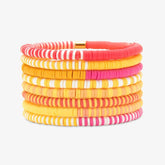 Warm Breeze Stretch Bracelet Set of 8
