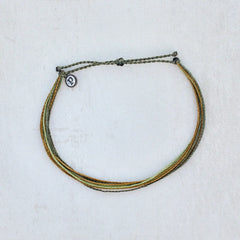 Men's Olive Anklet