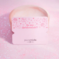 Bridesmaid Bracelet Card