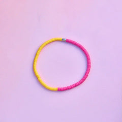 Neon Daze Seascape Stretch Anklet