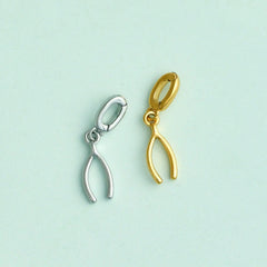 Harper Wishbone Charm
