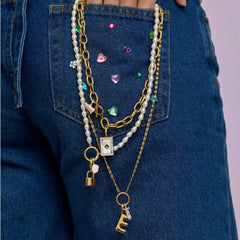 Harper Padlock Charm
