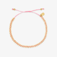 Goldie Woven Seed Bead Bracelet