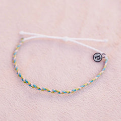 Mental Health Awareness Mini Braid Bracelet
