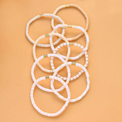 Leche Stretch Bracelet Set of 8