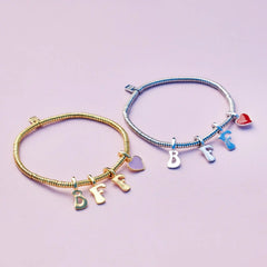 Harper Disc Bead Stretch Bracelet