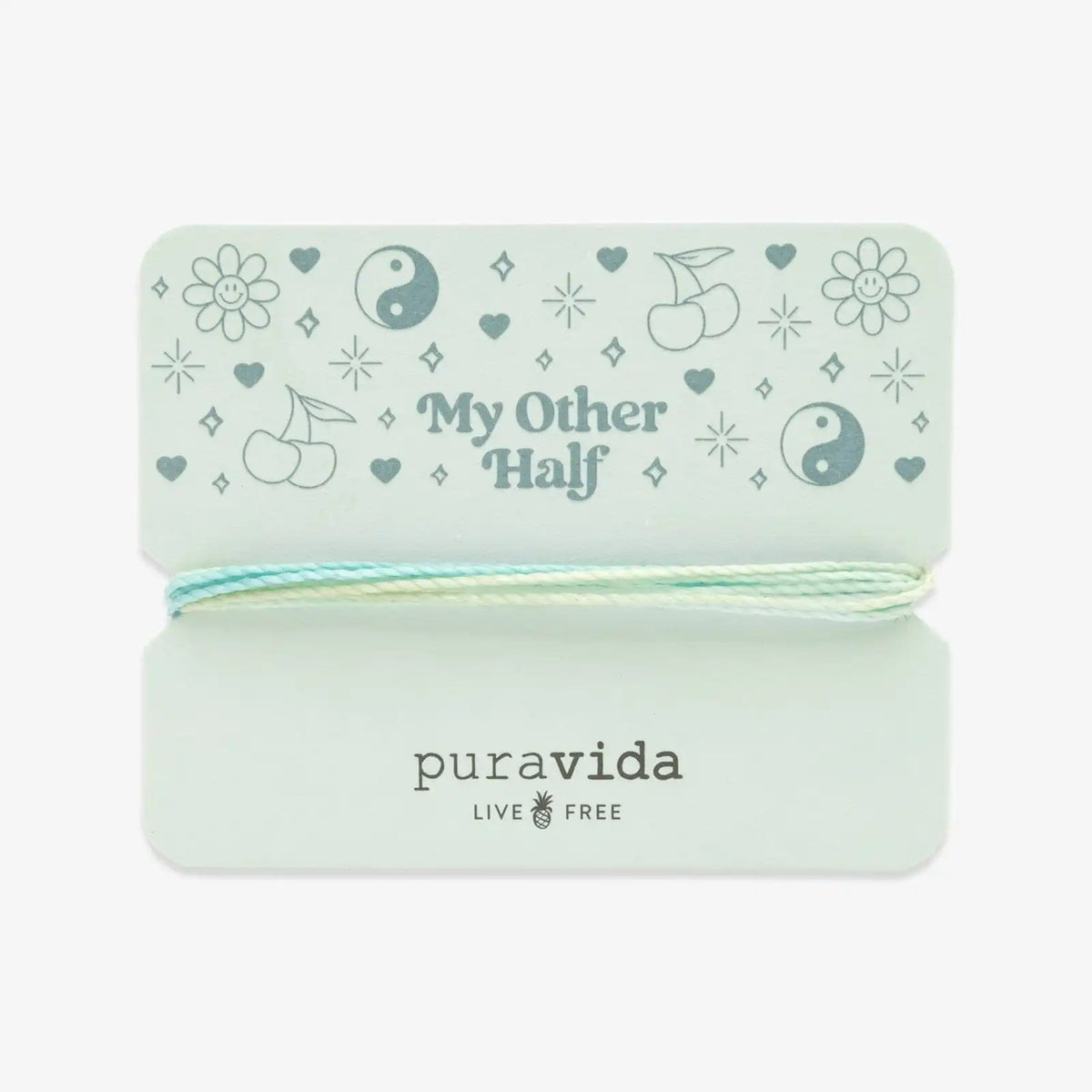My Other Half Bracelet Card