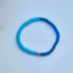 Bluebell Seascape Stretch Bracelet