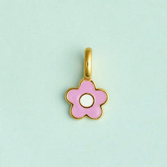 Harper Enamel Flower Charm