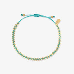 Goldie Woven Seed Bead Bracelet