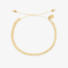 Goldie Woven Seed Bead Bracelet