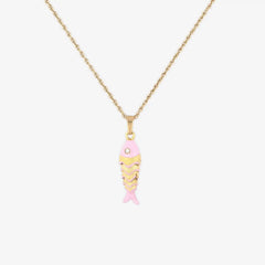 Koi Fish Pendant Necklace
