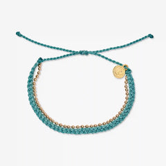 Petite Braid And Bead Bracelet