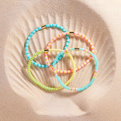 Sunset Candy Stretch Bracelet